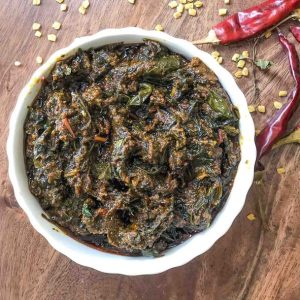 Andhra Gongura Pachadi Recipe - Andhra Style Sorrel Leaves Chutney