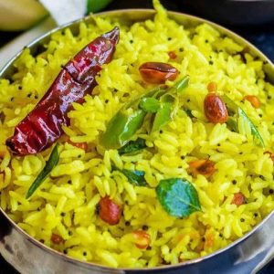 South Indian Food (Pulihora)