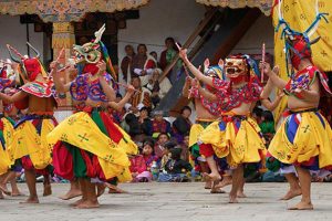 The _Losar_ festival in Bhutan