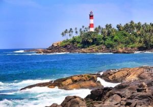 Vizhinjam lighthouse, Kerala, India